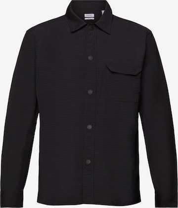 ESPRIT Button Up Shirt in Black: front