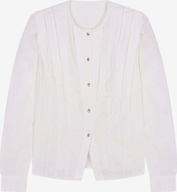 Scalpers Блуза в бяло: отпред