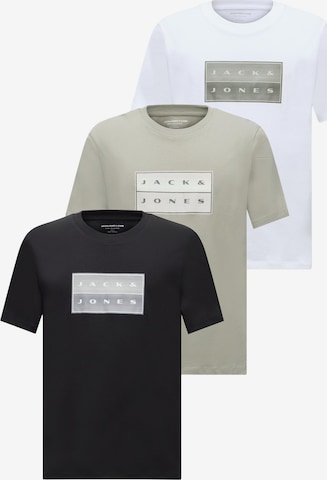 JACK & JONES - Camiseta 'JCOFUSION' en verde: frente