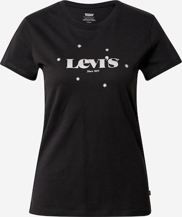 LEVI'S ® T-Shirt 'The Perfect' in Schwarz: predná strana