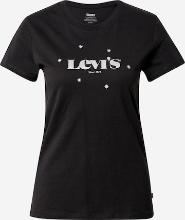 LEVI'S ® Majica 'The Perfect Tee' | črna barva: sprednja stran