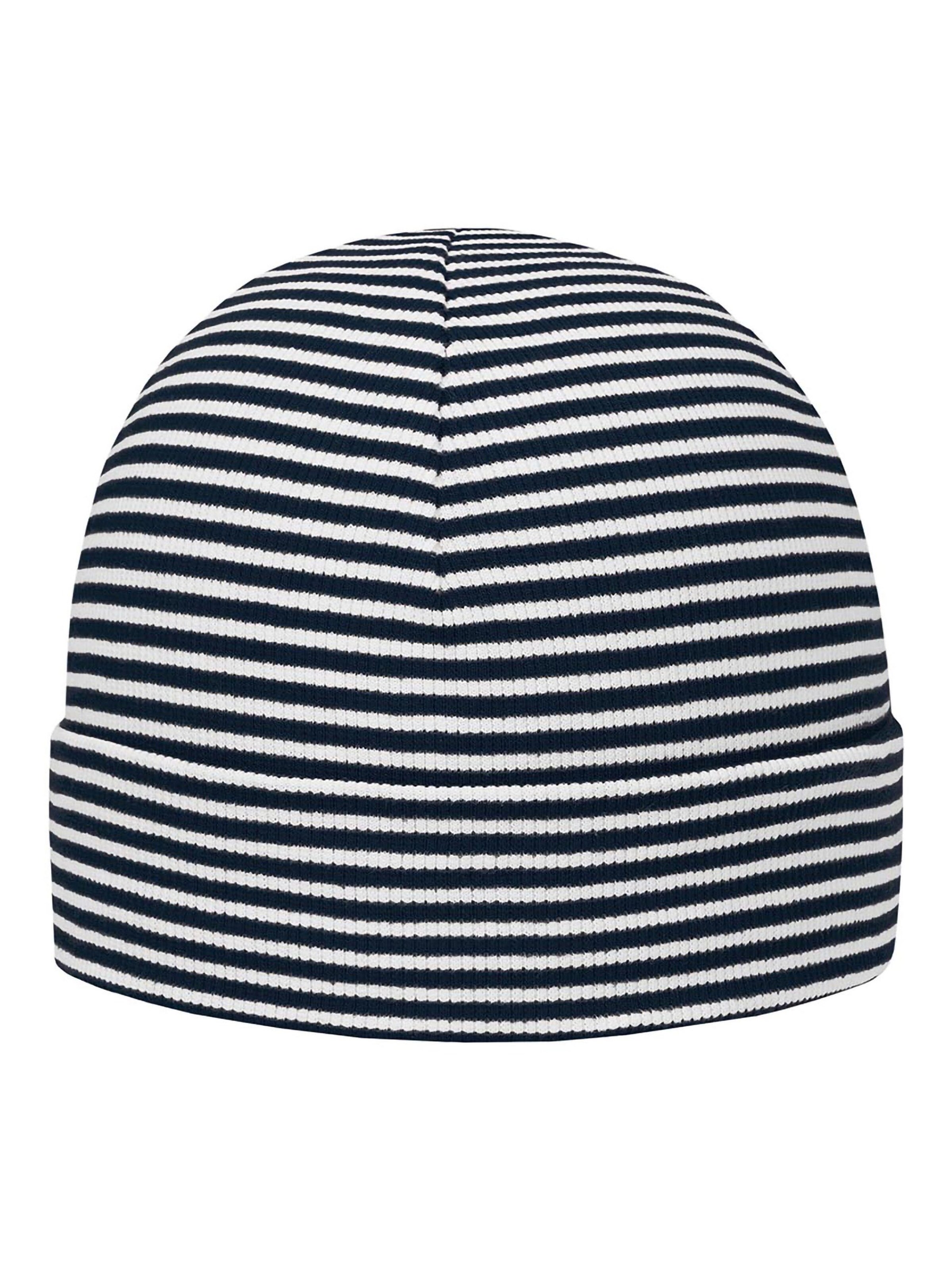 DÖLL Beanie 'Trikot-Topfmütze' in Black: front