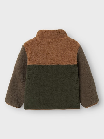 Giacca di pile di NAME IT in marrone