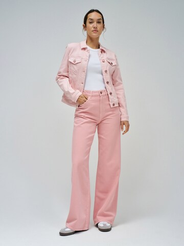 Salsa Jeans Tussenjas in Roze