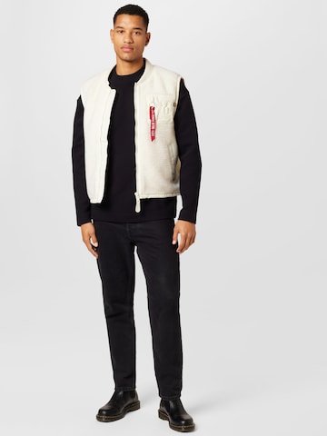 Gilet di ALPHA INDUSTRIES in bianco