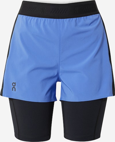 Pantaloni sport On pe albastru / negru, Vizualizare produs