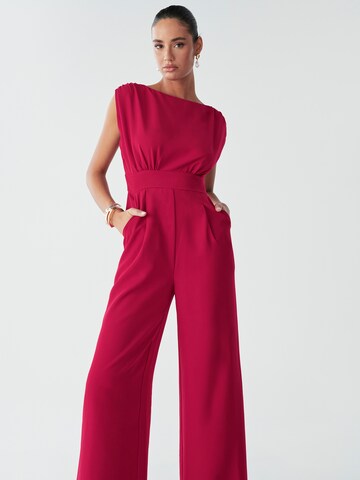 BWLDR Jumpsuit 'Stella' in Red