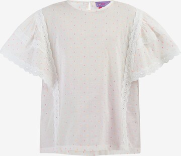 myMo KIDS - Blusa en blanco: frente