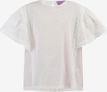 myMo KIDS - Blusa en blanco: frente