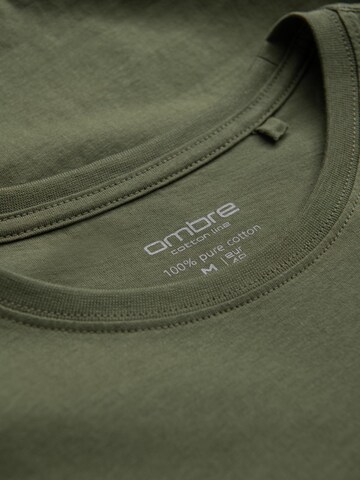 Ombre Shirt 'OM-TSBS-0146' in Green