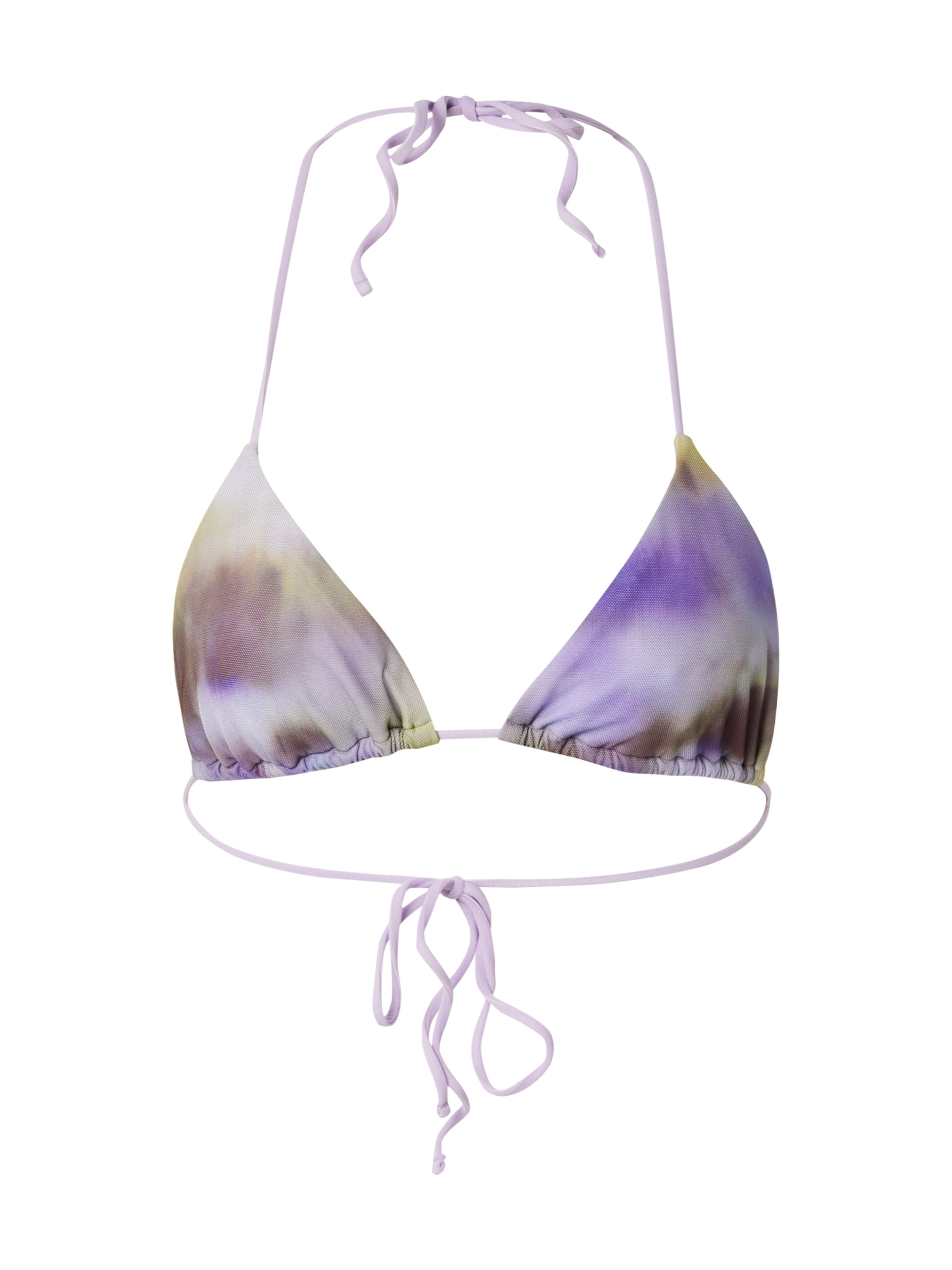 EDITED Trikotni nedrčki Bikini zgornji del 'Zyndi' | vijolična barva: sprednja stran