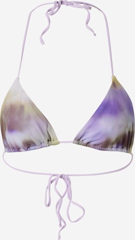 Triangle Hauts de bikini 'Zyndi' EDITED en violet : devant