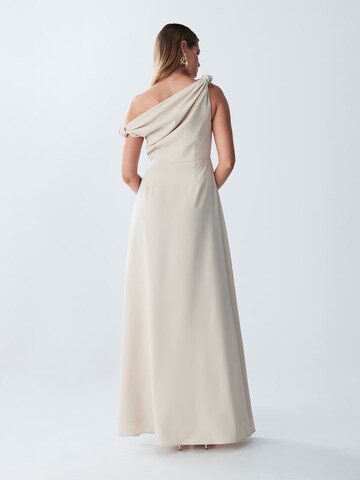 BWLDR Evening dress 'Delilah' in Beige