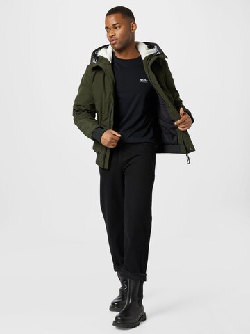 INDICODE JEANS Between-season jacket 'Doyle' in Green