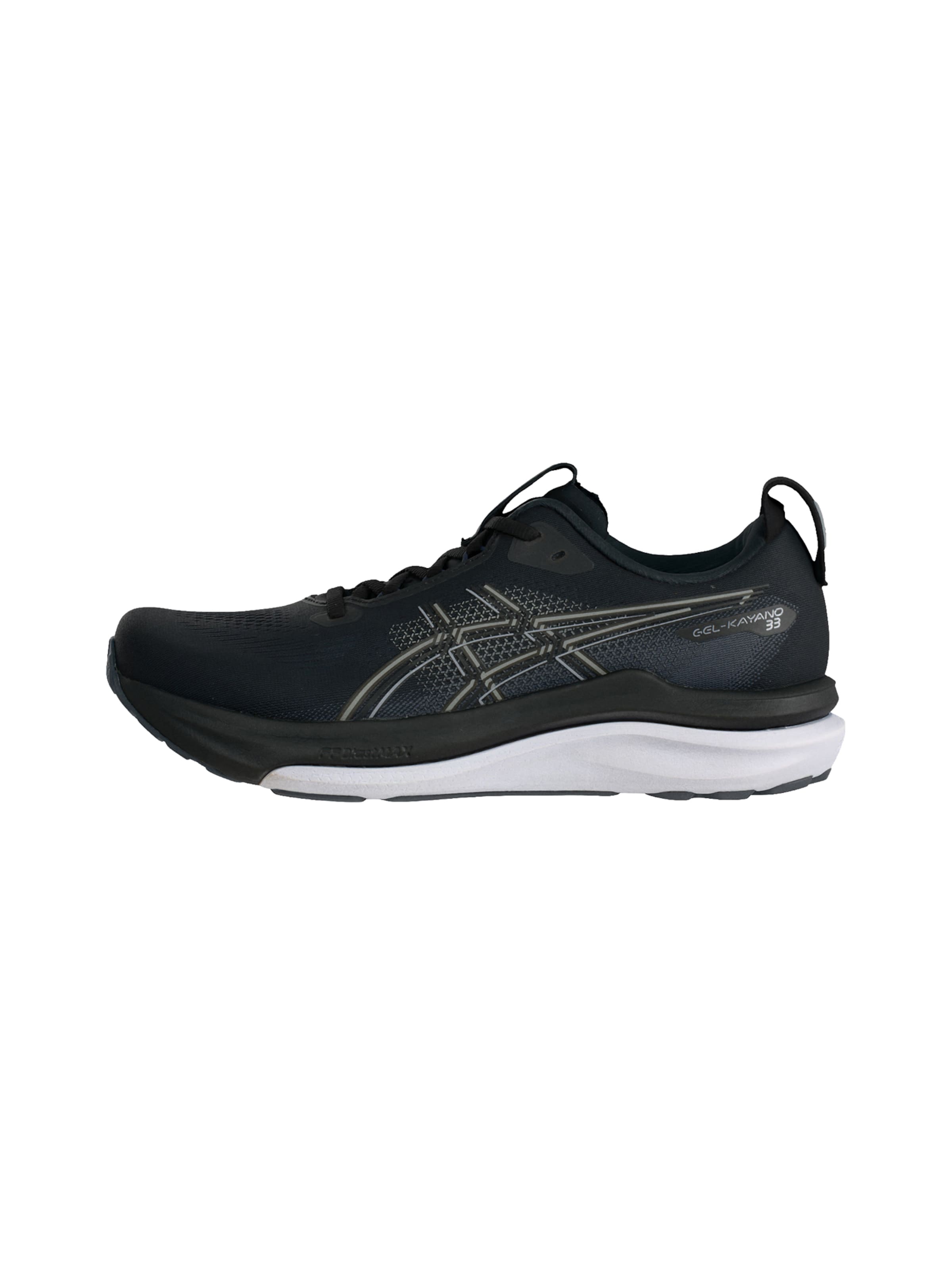 ASICS Tekaški čevelj 'GEL-KAYANO 33' | črna barva: sprednja stran