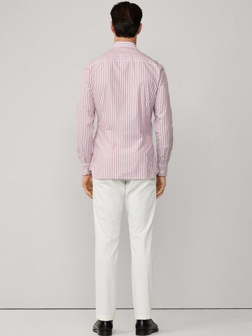 Slim fit Camicia 'Soft Bengal' di Hackett London in rosso