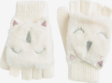 Cool Club Käsineet värissä valkoinen: etupuoli