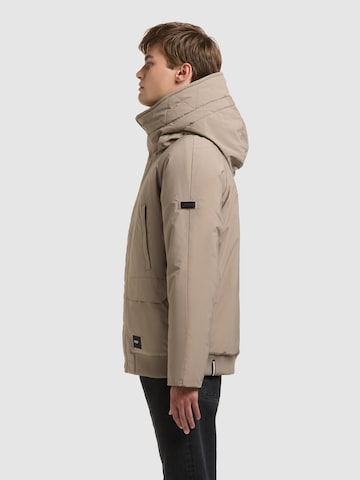 khujo Winter Jacket 'Jafar2' in Beige