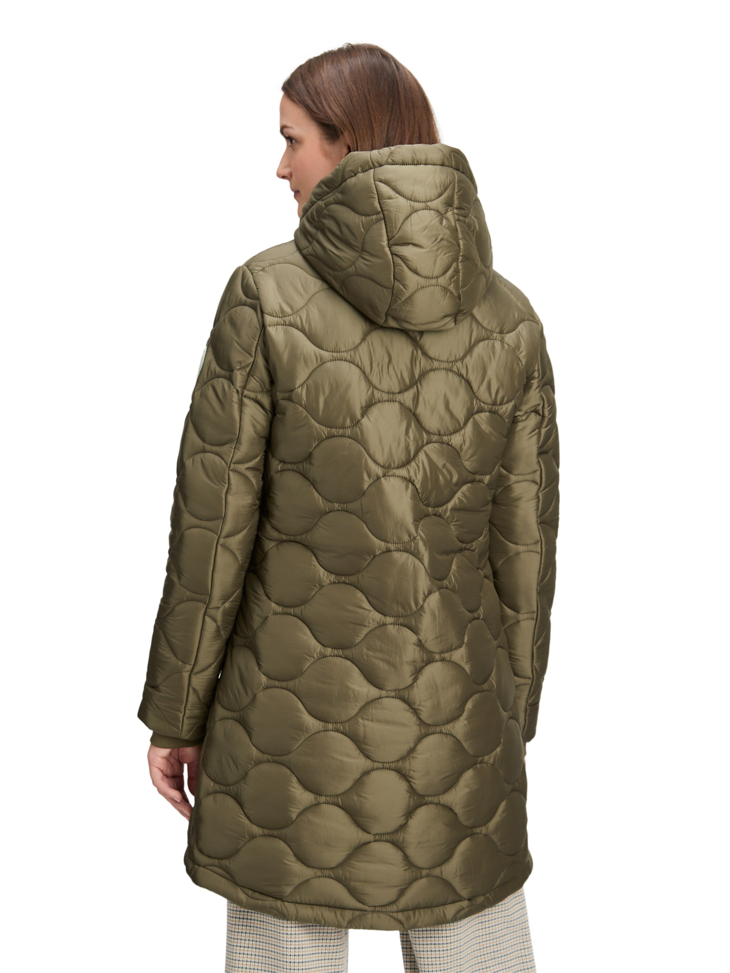 Cartoon Winterjas in Groen