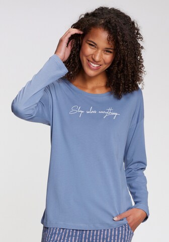 Chemise de nuit VIVANCE en bleu : devant