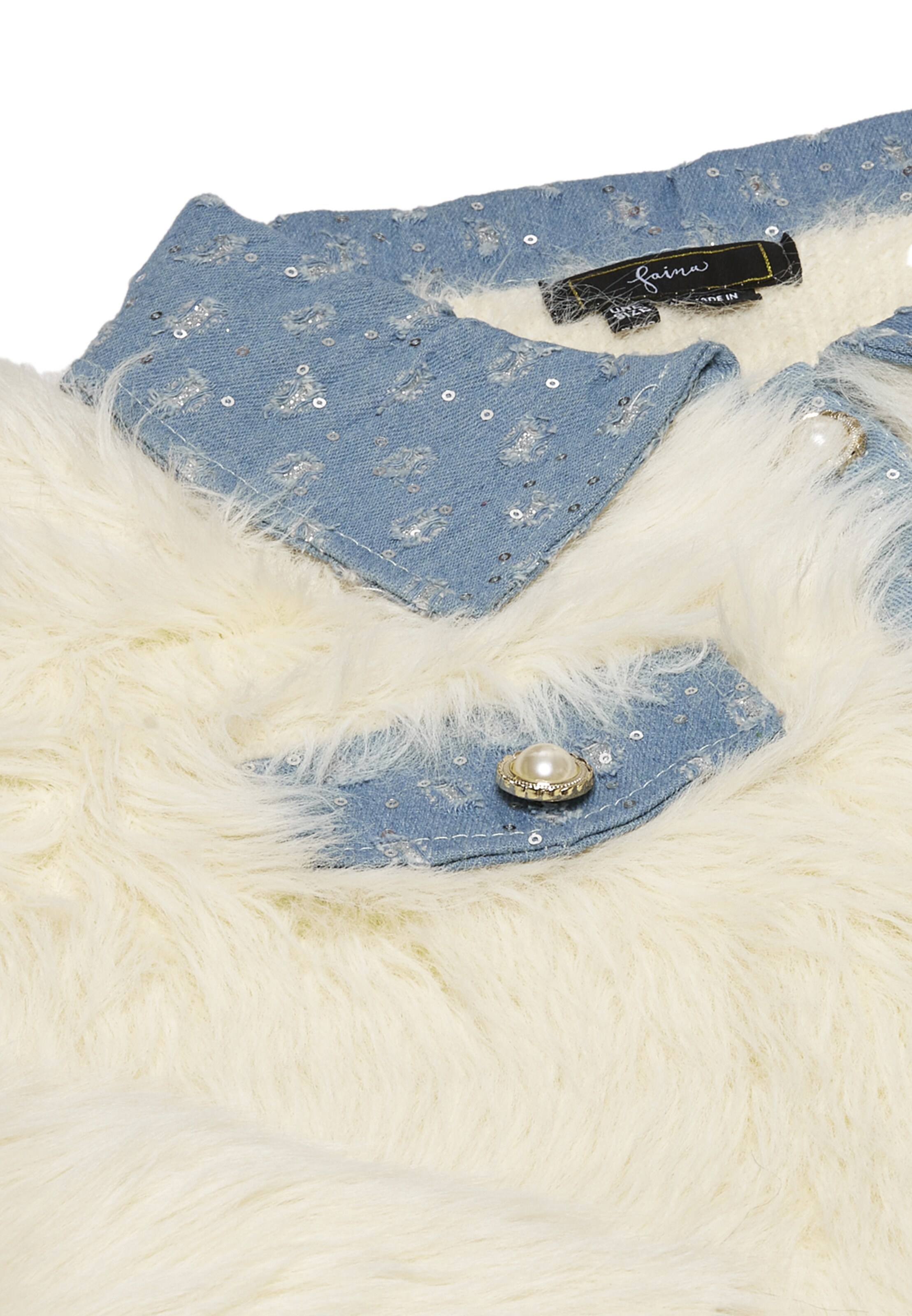 faina Pletena jopa | bela barva