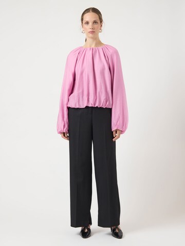 YAS Bluse 'YASVallo' i pink