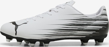 PUMA Soccer Cleats in White: front