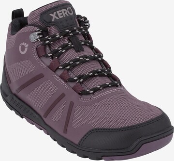 Xero Shoes Lace-Up Ankle Boots 'Daylite Hiker Fusion' in Purple: front