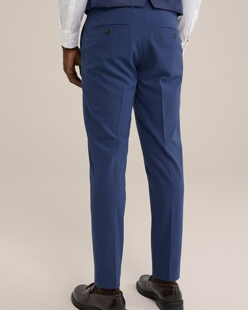 Coupe slim Pantalon WE Fashion en bleu