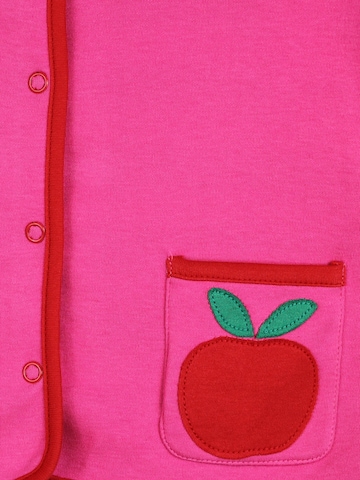 Toby Tiger Zip-Up Hoodie 'Apfel' in Pink