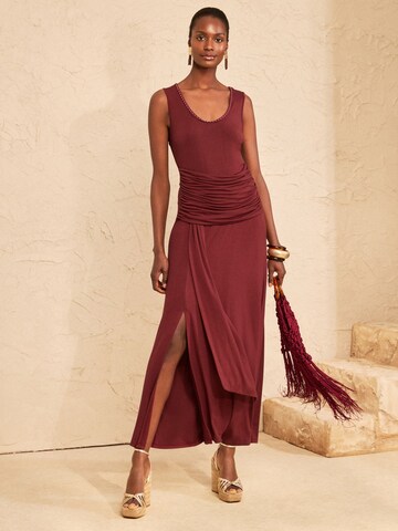 Abito di love & roses in rosso