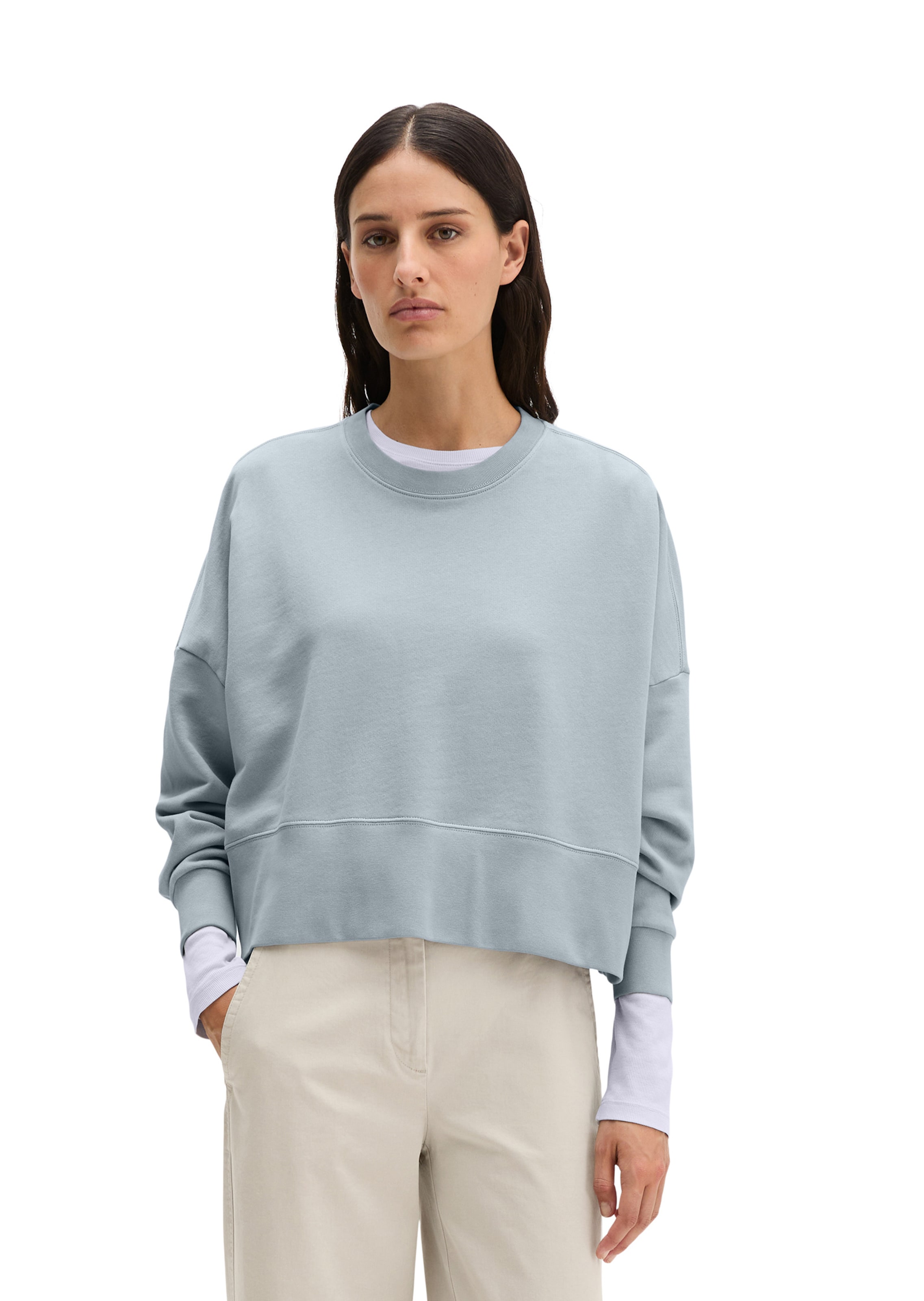 Marc O'Polo Sweatshirt in Grau