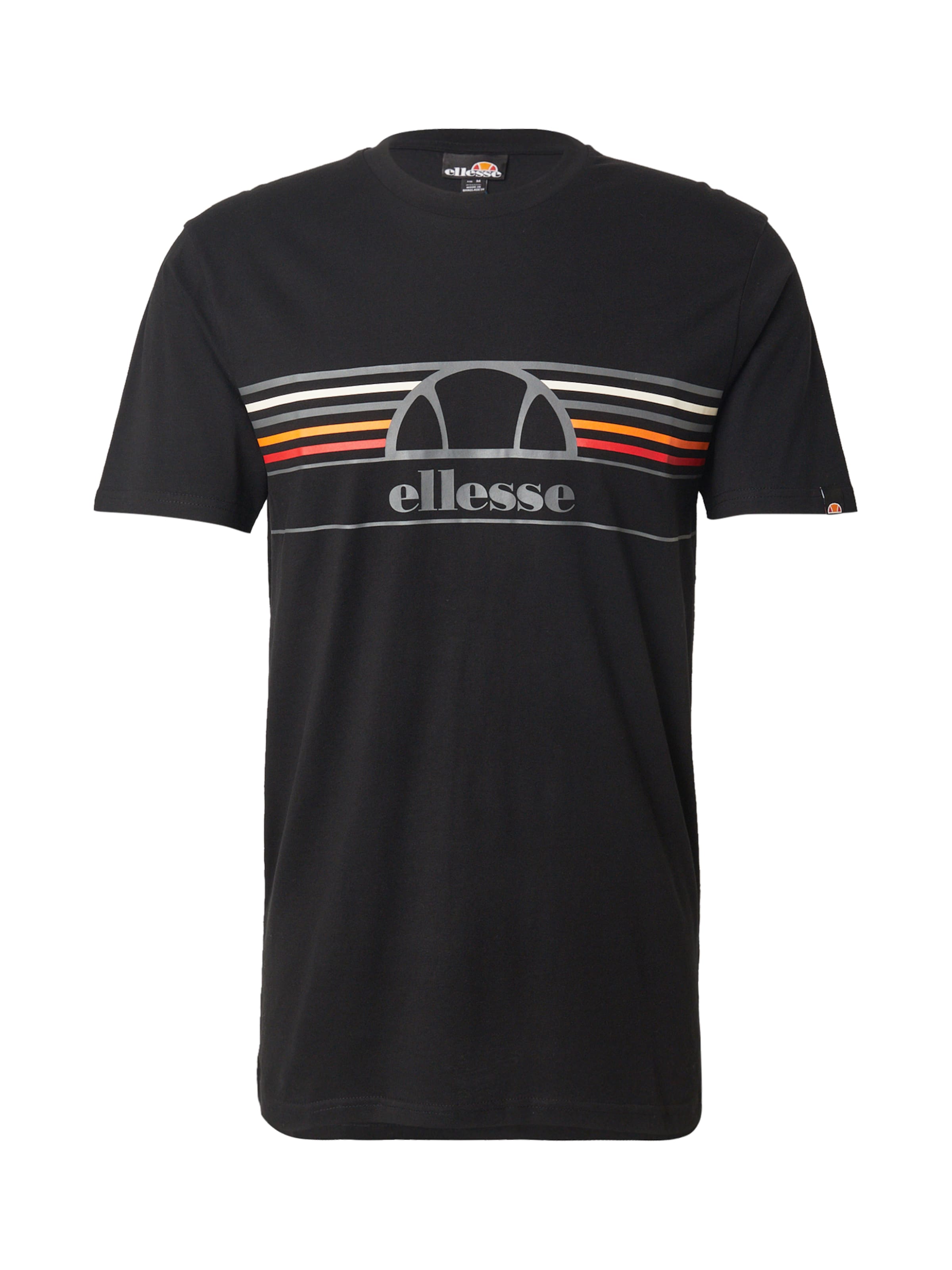 ELLESSE Tričko 'Lentamente' - Čierna: predná strana