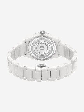 SWISS MILITARY HANOWA Uhr 'Swiss Recruit Lady Ceramic' in Weiß