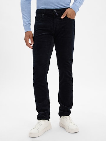 PIERRE CARDIN Regular Hose 'Laval' in Blau: Vorderseite