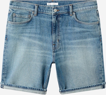 MANGO MAN Slimfit Farkut 'Rock' värissä sininen: etupuoli