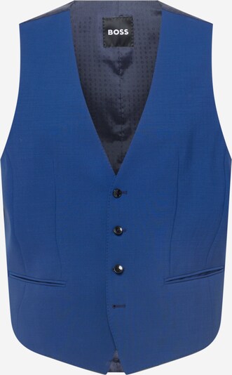 BOSS Gilet de costume 'Huge' en bleu marine / bleu foncé, Vue avec produit