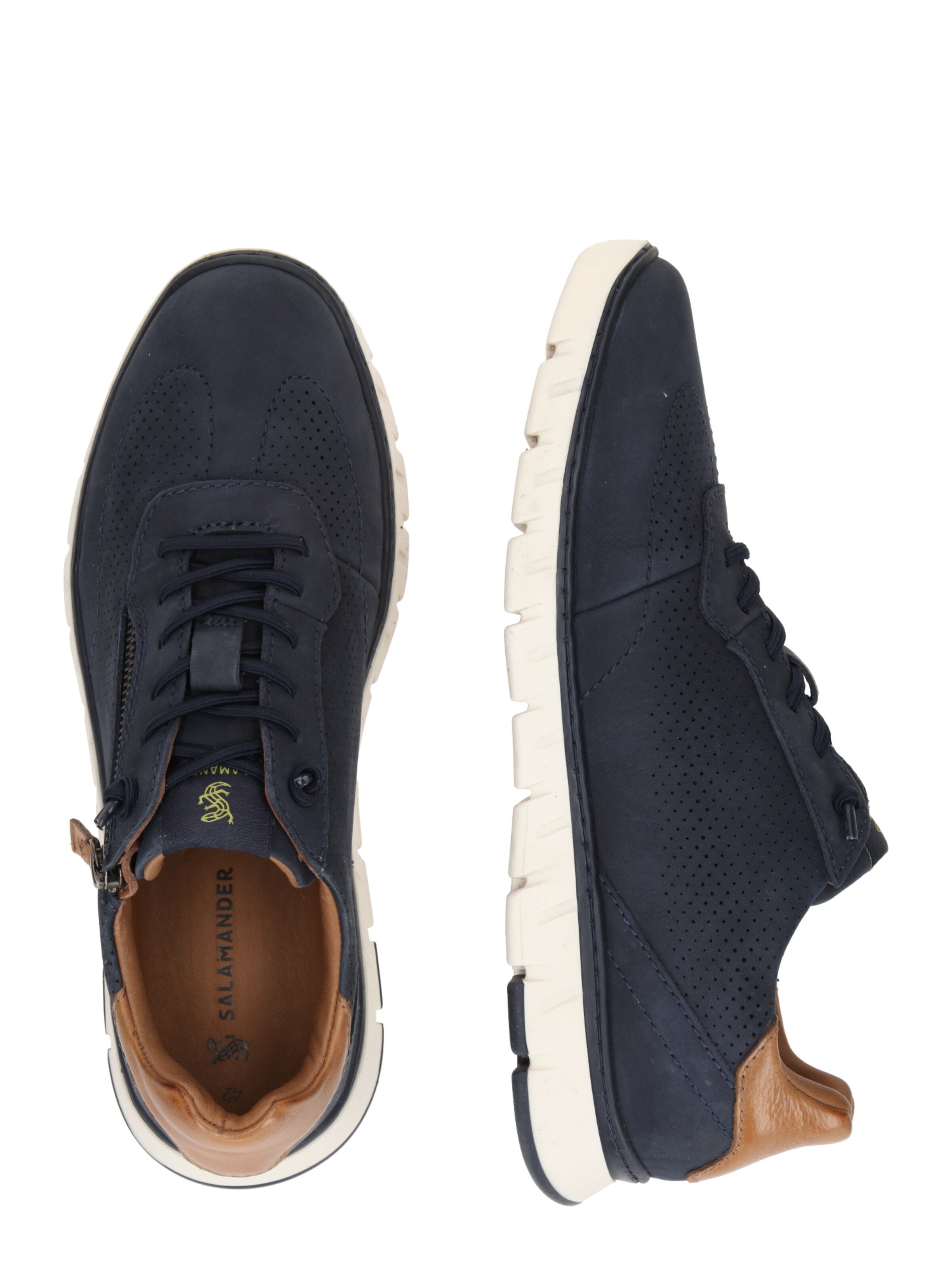 Baskets basses SALAMANDER en bleu