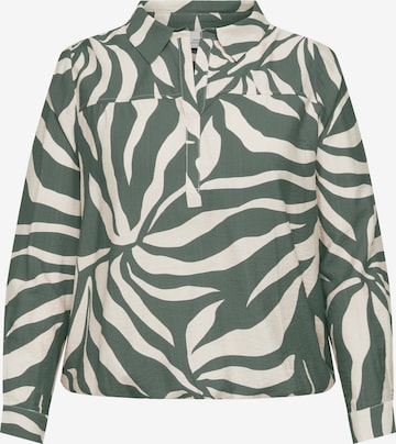 ONLY Carmakoma Pusero 'CARCAMILLE' värissä vihreä: etupuoli