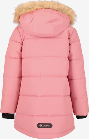 ZigZag Winter Jacket 'Veronica' in Pink