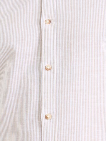 JACK & JONES - Regular Fit Camisa 'JJESUMMER' em bege