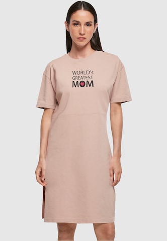 Merchcode Kleid 'Mothers Day - Greatest mom' in Pink: predná strana