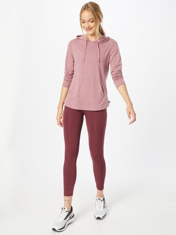 Skinny Pantalon de sport Bally en rouge