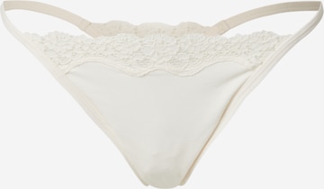 String 'EVELINE' di GUESS in bianco: frontale