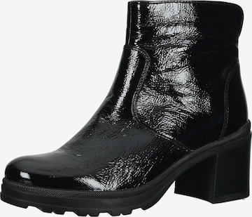 Bottines ARA en noir : devant