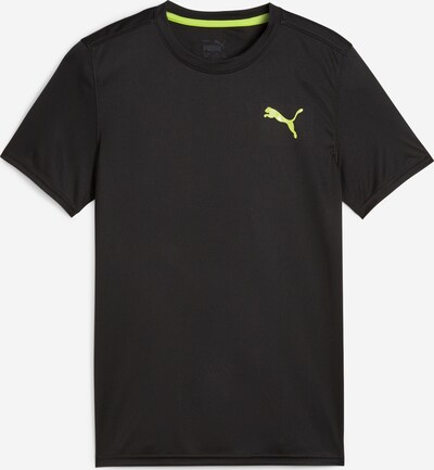 PUMA Koszulka 'Fit' w kolorze szary / jabłko / czarnym, Podgląd produktu