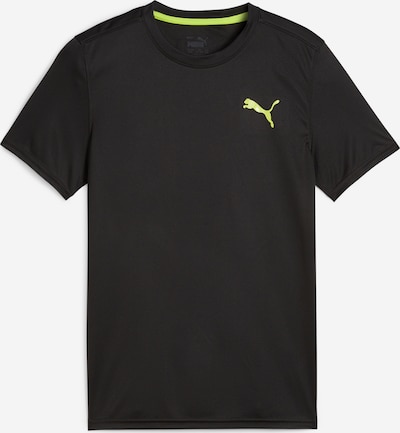 PUMA Shirt 'Fit' in Grey / Apple / Black, Item view