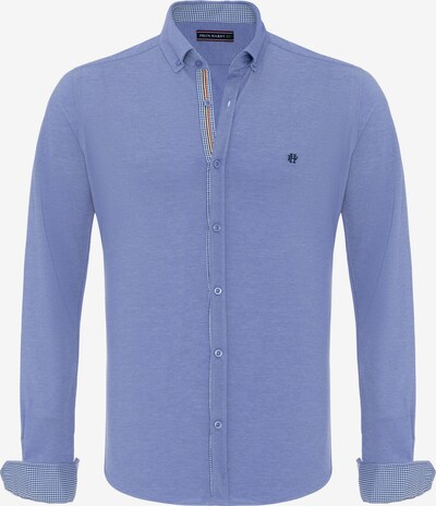 Felix Hardy Overhemd in de kleur Navy / Smoky blue, Productweergave