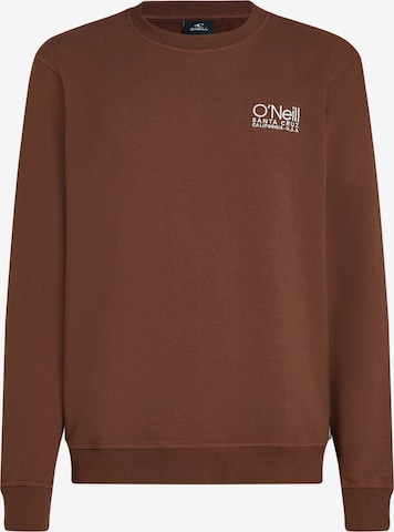 O'NEILLSweater majica - smeđa boja: prednji dio