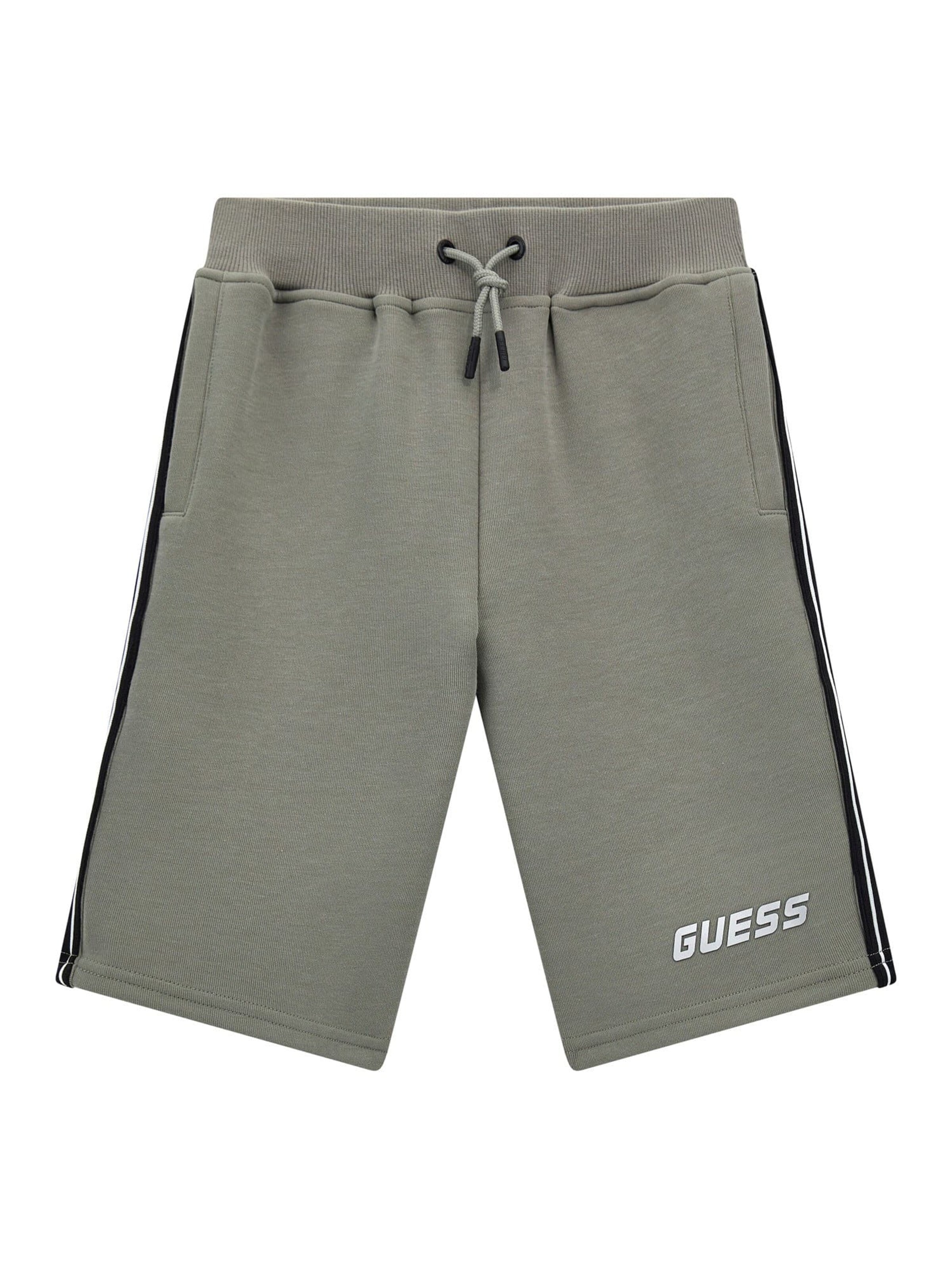 GUESS Regular Pants in Green: front